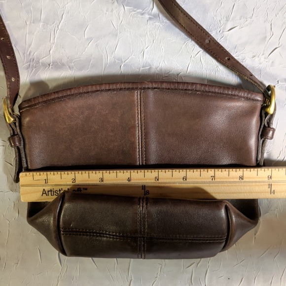 Vintage Coach MacDougal Bag Crossbody Brown Leather Purse Luxury B8C B4107 - Picture 7 of 11